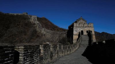Section of China's Great Wall damaged by two decades of illegal coal slag dumping