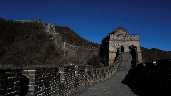Section of China's Great Wall damaged by two decades of illegal coal slag dumping