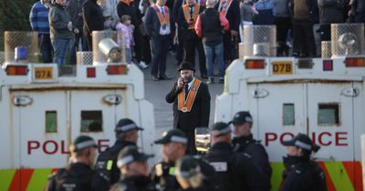 Orange Lodge members refused permission to march as stand-off continues