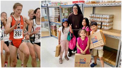 Sister Stephanie Baliga: From aspiring elite runner to nun raising $2.6 million, and she’s still running
