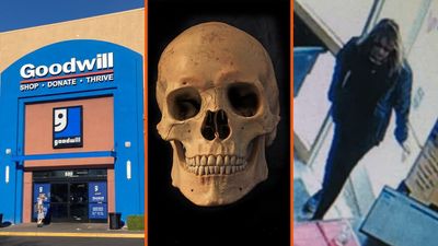 Michigan woman drops off a tote at Goodwill, then staff unwraps a human skull. Cops said it was fake, but it wasn’t, and the FBI finally steps in