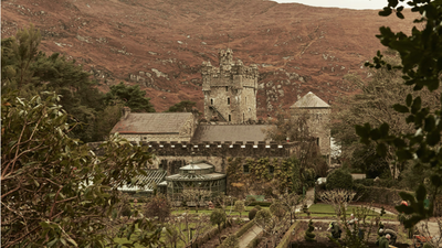 Glenveagh estate, built by Adair in 1857, later became Ireland's National Park