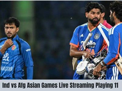 India vs Afghanistan 2nd Quarter-Final, Asian Games 2026: Live streaming, playing 11, squads, weather and pitch report