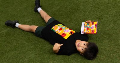 Hunter student artwork turned into T-shirt design worn by thousands