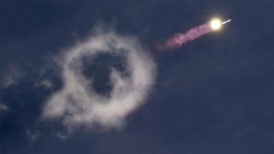 SpaceX's supersized Starship rocket reaches Earth's orbit for the first time