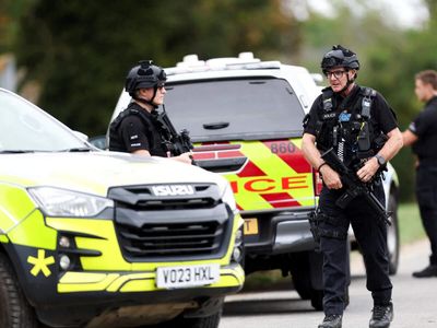 UK police question five over suspected explosives offences near US-linked air base