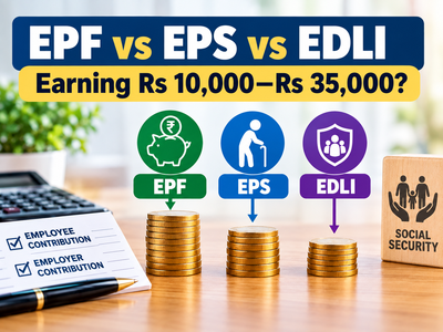 EPF vs EPS vs EDLI: Earning Rs 10,000–Rs 35,000? Government reveals employee & employer’s monthly contributions from October 2026