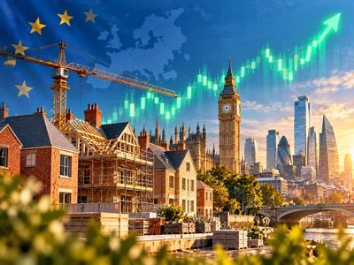 Global Market: European shares edge higher as British housebuilders rally