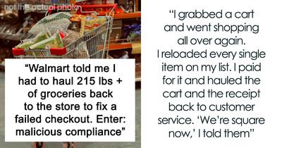 Woman Accidentally Forgets To Pay At Checkout, Walmart Demands She Haul Back 215 Lbs Of Groceries