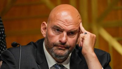 Fetterman slips up on stage at the Texas Tribune Festival and calls himself ‘a lifelong Republican’: ‘That will get clipped’