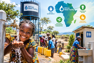 African Water Facility projects improved water access for 23.2 million