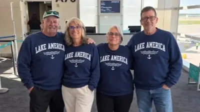 Credit union CEO loses job over ‘Lake America’ sweatshirt photo, blames sister, insists: ‘We weren’t trying to make a political statement’