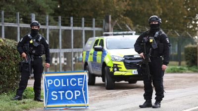 UK police bail five men held over suspected bomb plot at US-run air base
