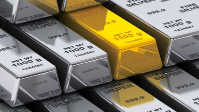 Gold And Silver Prices Tumble As Rising Bond Yields Put Precious Metals Under Pressure