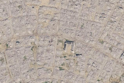New Google Earth satellite images show scale of Gaza destruction