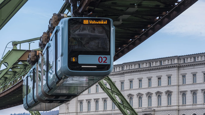 Germany's 1901 "flying train" carries over 80,000 passengers daily 125 years later