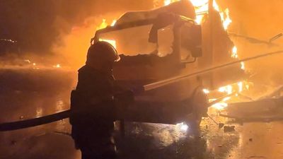 14 killed as fire tears through Russian fireworks factory