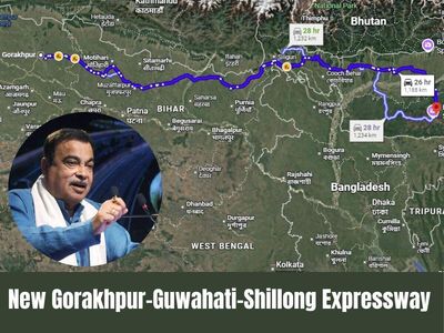 Nitin Gadkari announces new expressway for north-east, proposed Gorakhpur to Meghalaya highway connecting UP, Bengal, Assam, Meghalaya to reduce travel time by half