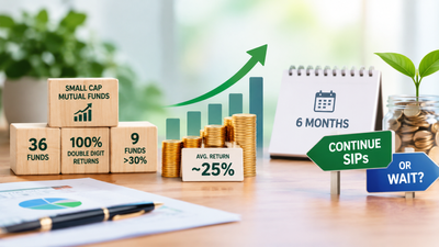 All 36 smallcap mutual funds deliver double digit returns in 6 months. Should you invest more or book profits?