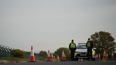 No explosives but 'quantity of petrol' found in vehicles near UK airbase