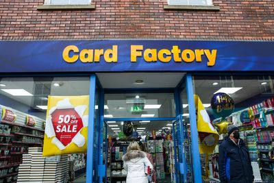 Sales grow at Card Factory despite ‘pressure on UK consumers’