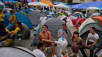 Madrid housing activists occupy agency amid eviction protests