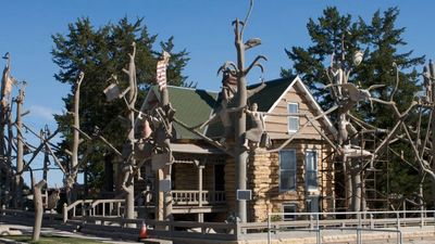 Kansas Garden Of Eden Restored: veteran’s concrete vision becomes folk art landmark; visitors flock to Lucas
