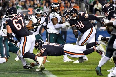 Did the Philadelphia Eagles win against the Chicago Bears last night?