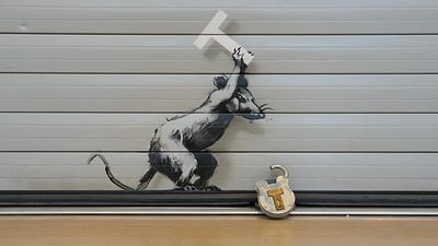 ‘KEEP OU-’: Banksy’s powerful anti-Brexit installation to go up for sale