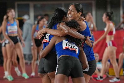 Asian Games 2026: India wins first athletics gold with top podium finish in women 4x400m relay