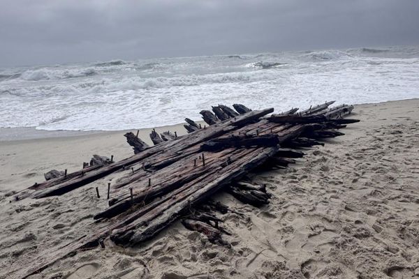 Nor’easter unearths pieces of 19th-century shipwreck in Massachusetts