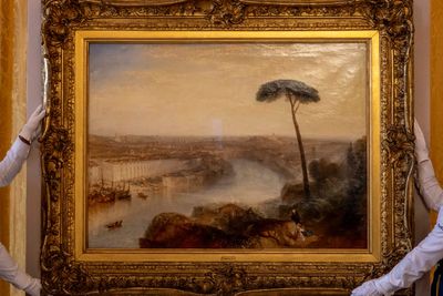 Turner’s Rome masterpiece unveiled in Italy before highly anticipated London auction