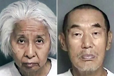 First pictures of elderly couple accused of taking turns fatally shooting their son-in-law