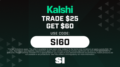 Best Kalshi Promo Code SI60: Trade $25 on the MLB Wild Card, Get a $60 Bonus