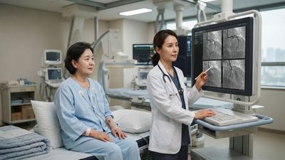 Her Arteries Looked Dangerously Blocked Until a Nitrate Injection Cleared Them, and Too Much Thyroid Medicine Was Implicated
