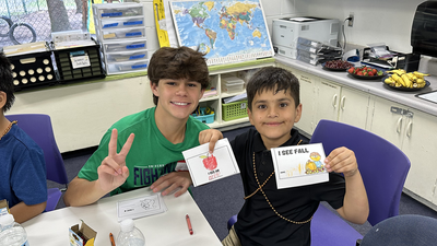 Meet Austin Koziarski, the student leading 200 volunteers across 18 refugee schools