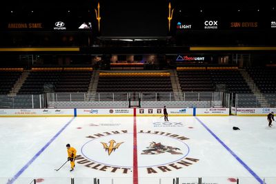 Parents of Arizona State hockey player who collapses call for coaches to be placed on leave