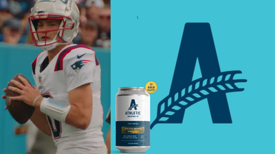 Drake Maye joins Athletic Brewing as athlete-owner of a beverage brand sold nationwide