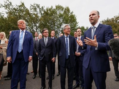 Trump says top tech firms have signed accord to 'self-police' AI development