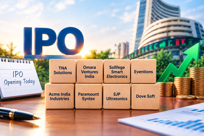 8 SME IPOs to open today, seek to raise Rs 440 crore; check price bands, lot sizes and key dates