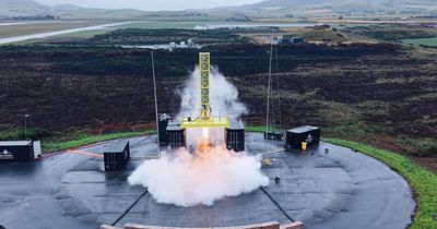 Scottish space company hails successful 'hot fire' test of rocket engine