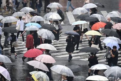 Tokyo succumbs to ‘rain fatigue’ after a record 35 consecutive days of showers