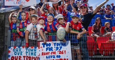 'Better than Lego': 12,000 fans pack stadium for Knights training party