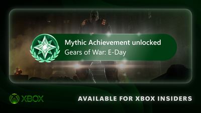 Xbox Unveils New Program Called 'Mythic Achievements' That Is Similar to PlayStation Trophies