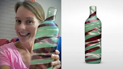 She bought a $3.99 vase, and sold it for $107,100