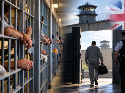 Britain's prisons are running out of space. So they want to release prisoners early