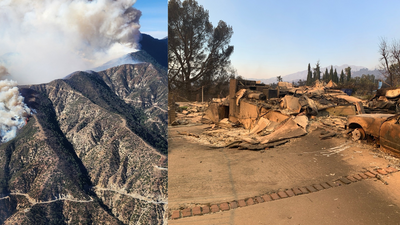 Murphy Family Home Survival: Brothers fight Eaton Fire; Altadena street is left in ruins