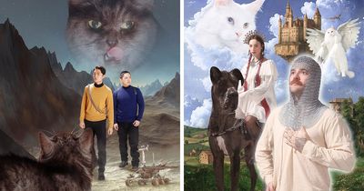30 Family Portraits That Prove There’s No Such Thing As Too Much Photoshop