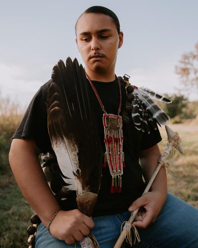 How do you cope when your sacred land becomes Times Square? The art of the first Native New Yorkers