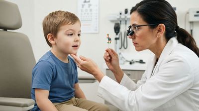 A 4-Year-Old's Droopy Eyelid Lifted Whenever He Thrust His Jaw, and the Same Eye Couldn't Look Outward